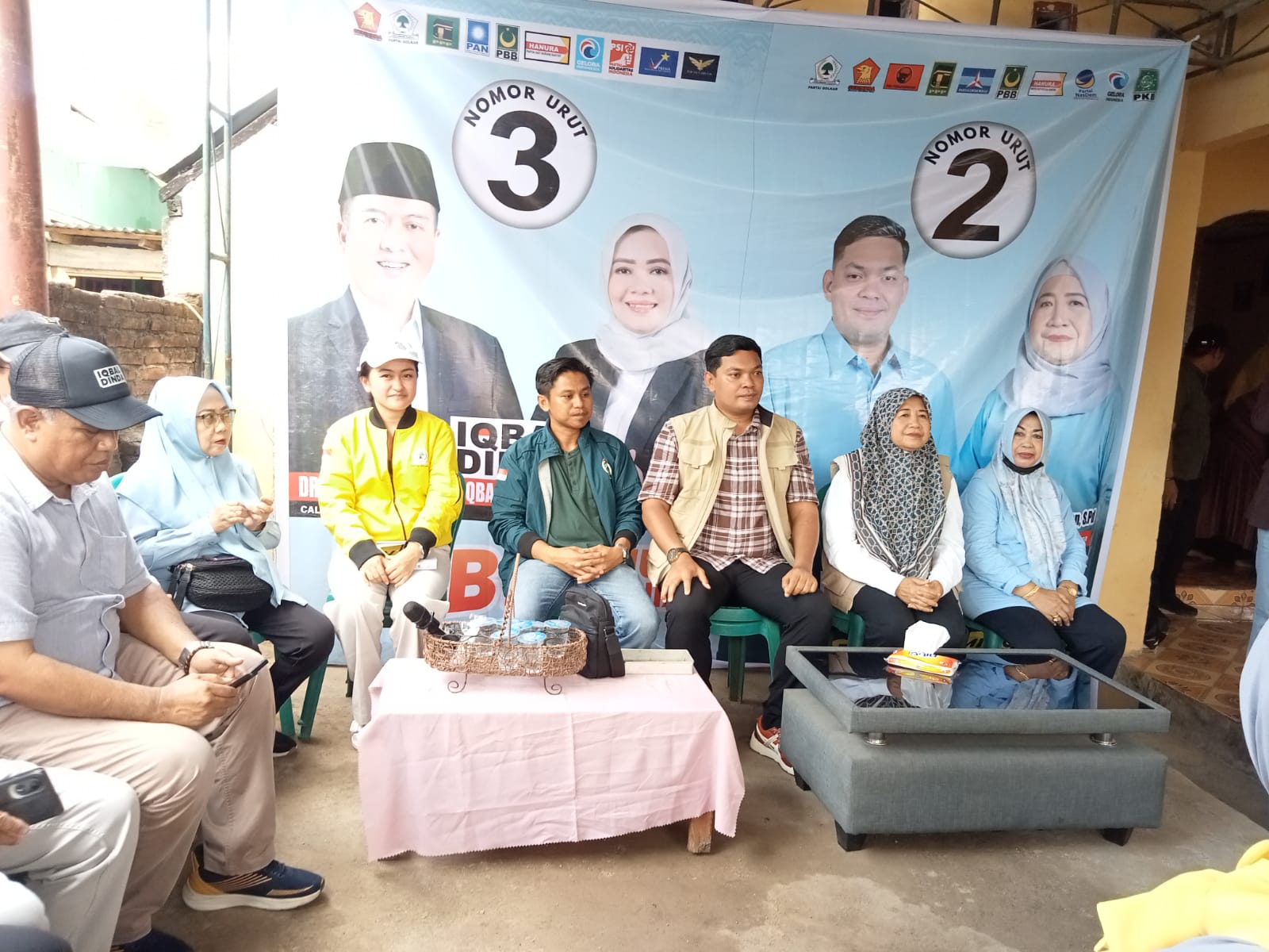 Ketua PPP Kawal Blusukan Calon Bupati dan Calon Wakil Bupati Bima Yandi-Rostiati di Kecamatan Sanggar