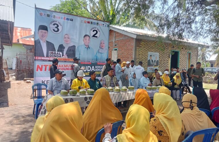 Calon Bupati dan Calon Wakil Bupati Bima Yandi-Rostiati Memberikan Janji Politik Terhadap Masyarakat Desa Sandue, Ini Janji Politiknya