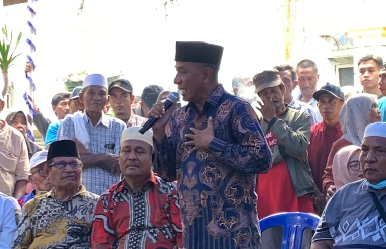 Gelar Acara Silaturahmi, Ady Mahyudi; Semua ini Murni Perjuangan Masyarakat