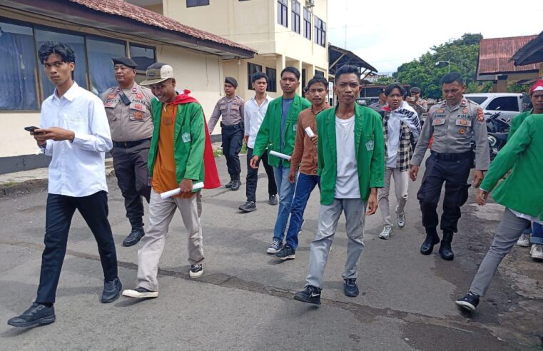 PENANGANAN KASUS PENYALAHGUNAAN WEWENANG TANAH DI DORO NCANGA DINILAI MANDEK; BEM STKIP AL-AMIN DOMPU MINTA KAPOLRES DOMPU TEGAKKAN SUPREMASI HUKUM