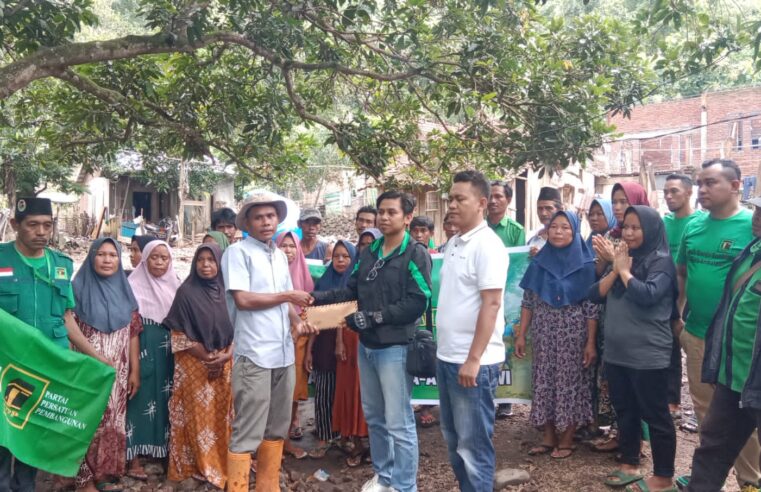 DPC PPP Kab. Bima Sambangi Warga Ambalawi Terdampak Banjir Bandang