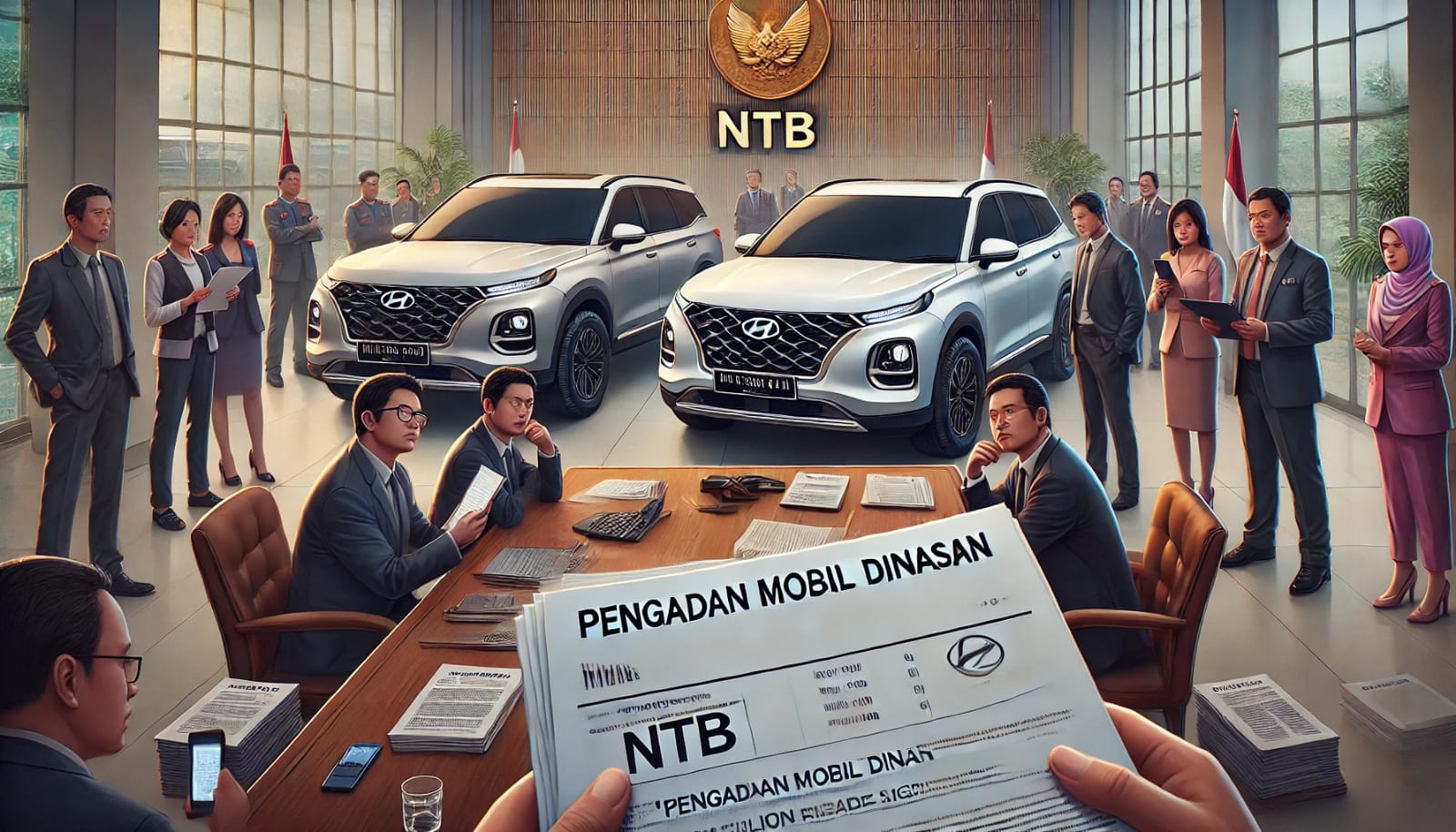 Dugaan Kejanggalan Pengadaan Mobil Dinas Gubernur dan Wagub NTB, NasPol NTB; Gubernur Jangan Asal Bunyi