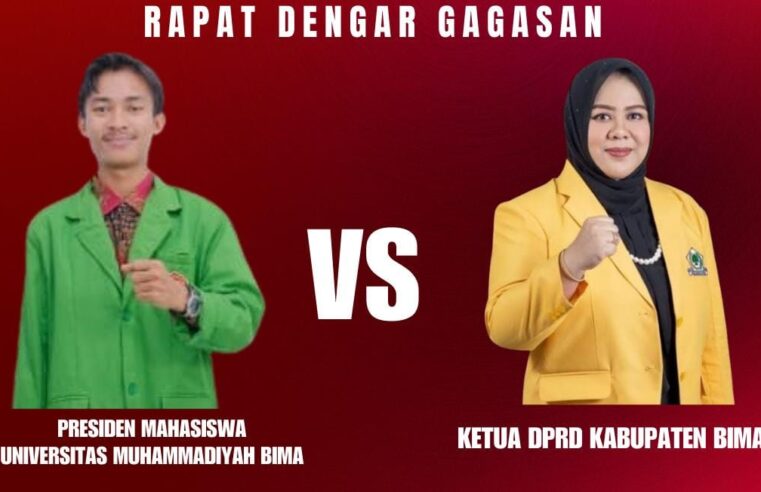 Presma UM Bima; Ketua DPRD Kabupaten Bima dan Nyali yang Gagal Tumbuh