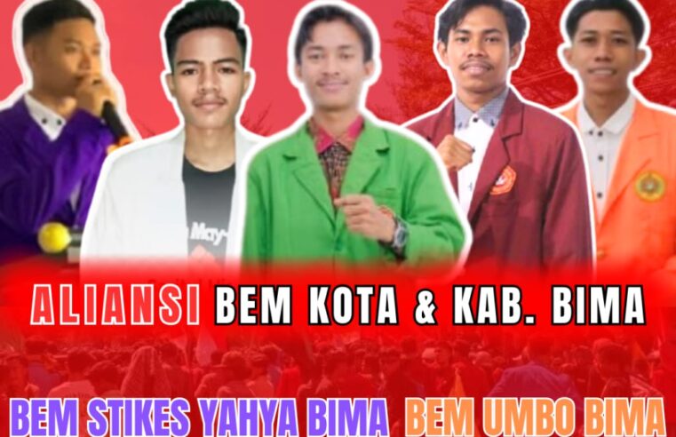Aliansi BEM Kota dan Kabupaten Bima; Kapolres Bima dan Wakil Bupati Bima Pemimpin Otoriter Tanpa Solusi