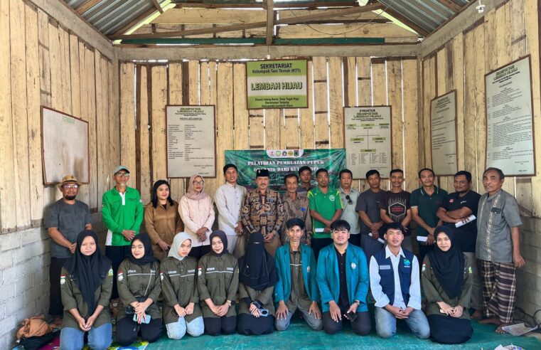 Mahasiswa UIN Mataram & UIN SGD Bandung Sulap Limbah Kopi Jadi Pupuk Organik