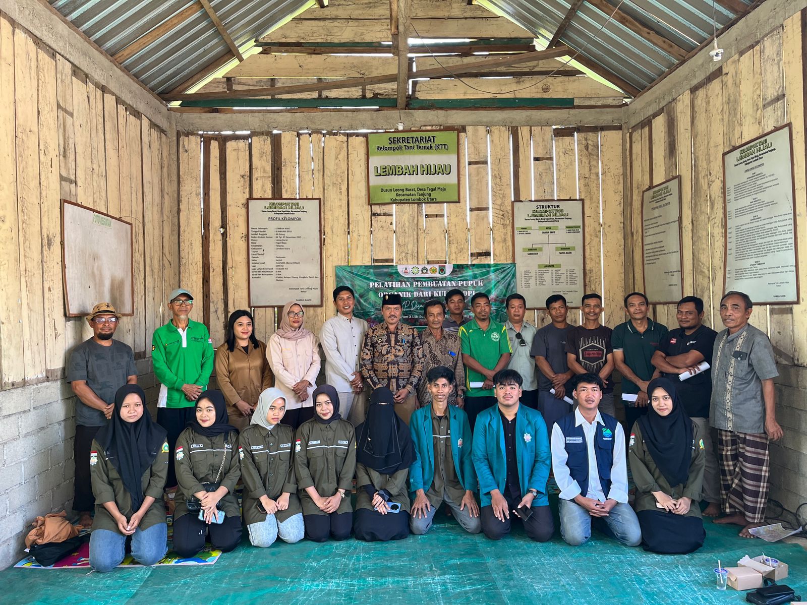 Mahasiswa UIN Mataram & UIN SGD Bandung Sulap Limbah Kopi Jadi Pupuk Organik