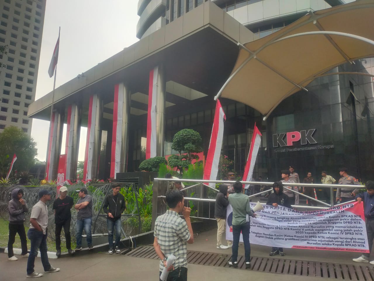 Koalisi Mahasiswa NTB-Jakarta Desak KPK RI Periksa Kadis BPKAD NTB Ahmad Nursalim