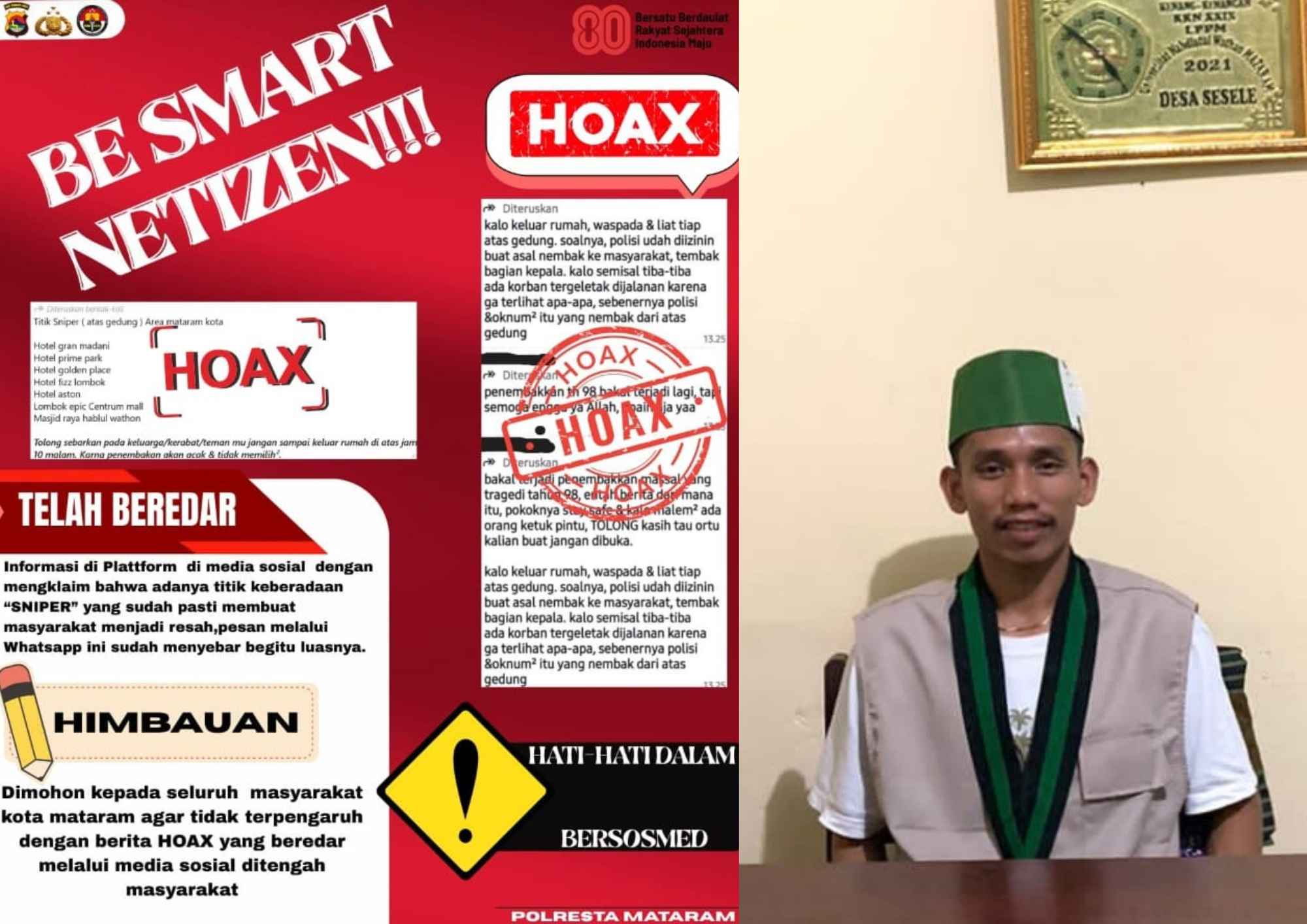 HMI Mataram Bantah Isu Hoaks Penembakan Misterius