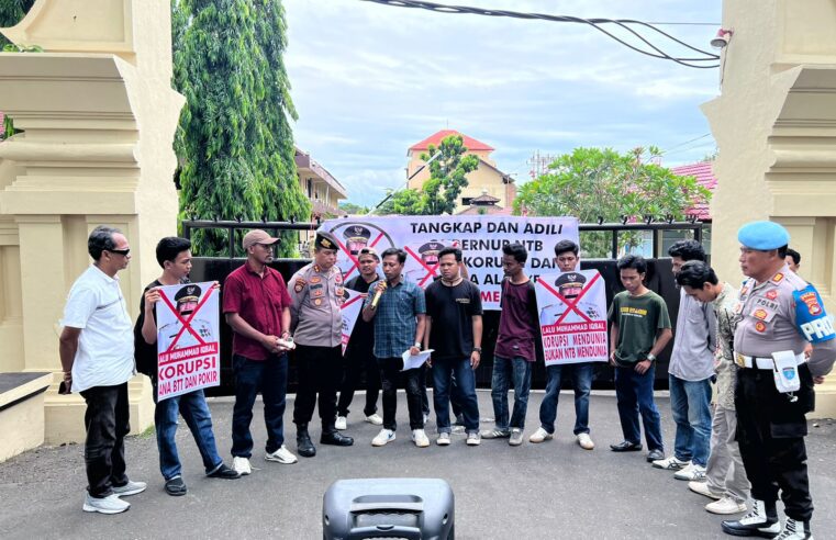 Gedor Mapolda NTB, FPNM Desak Kapolda Tangkap Gubernur NTB