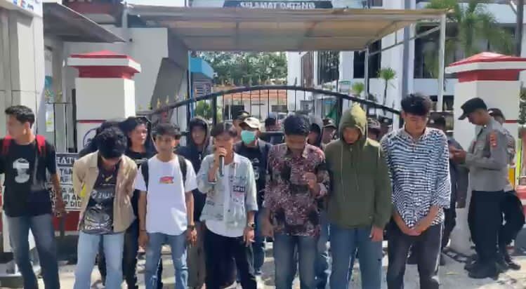 Garda Muda NTB Kepung Kejati, Tagih Kepastian Hukum Kasus Efan Limantika