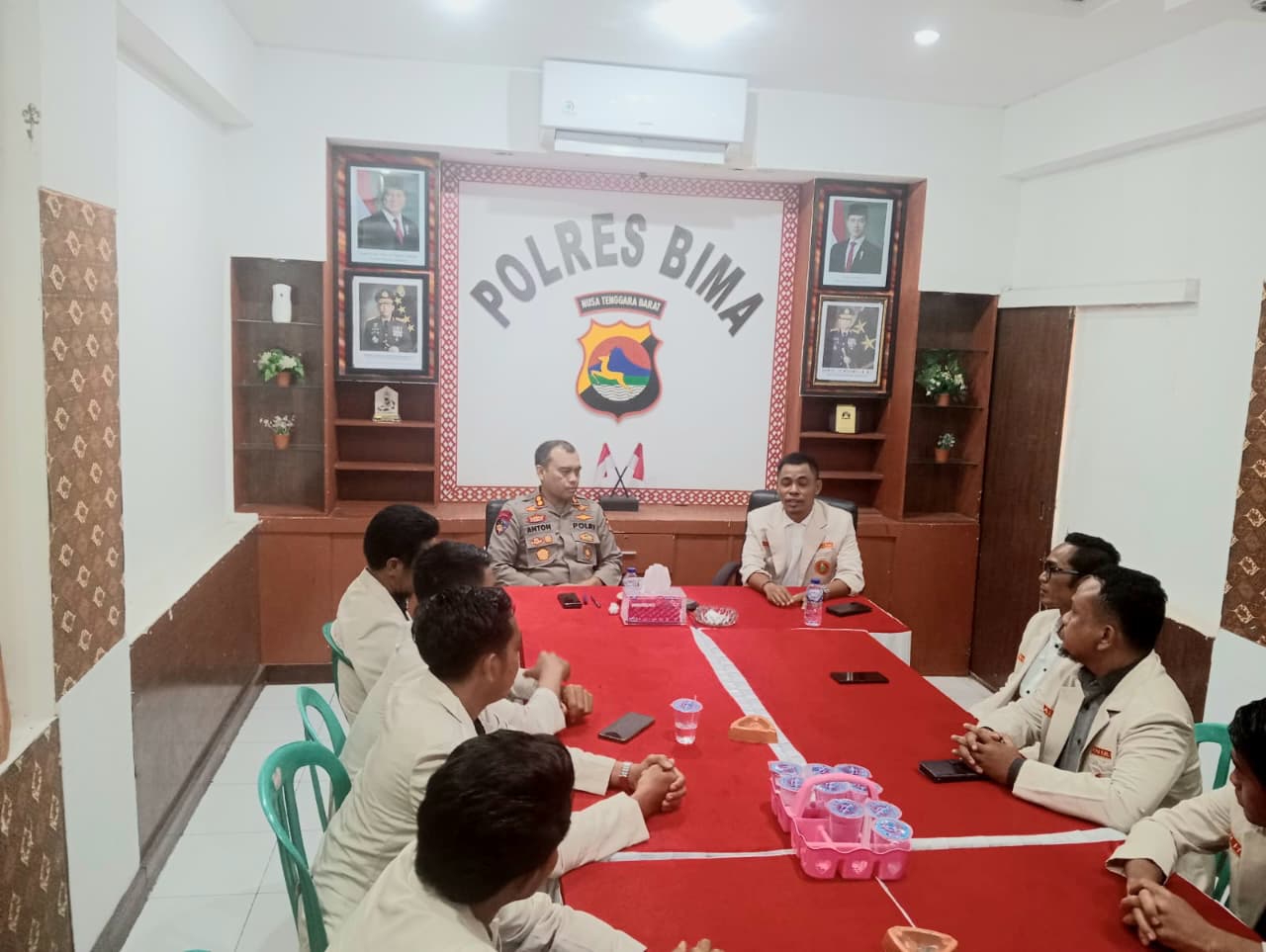 PDPM Bima Silaturahmi dengan Kapolres Bima, Perkuat Sinergi Jaga Kamtibmas dan Pelayanan Hukum Humanis