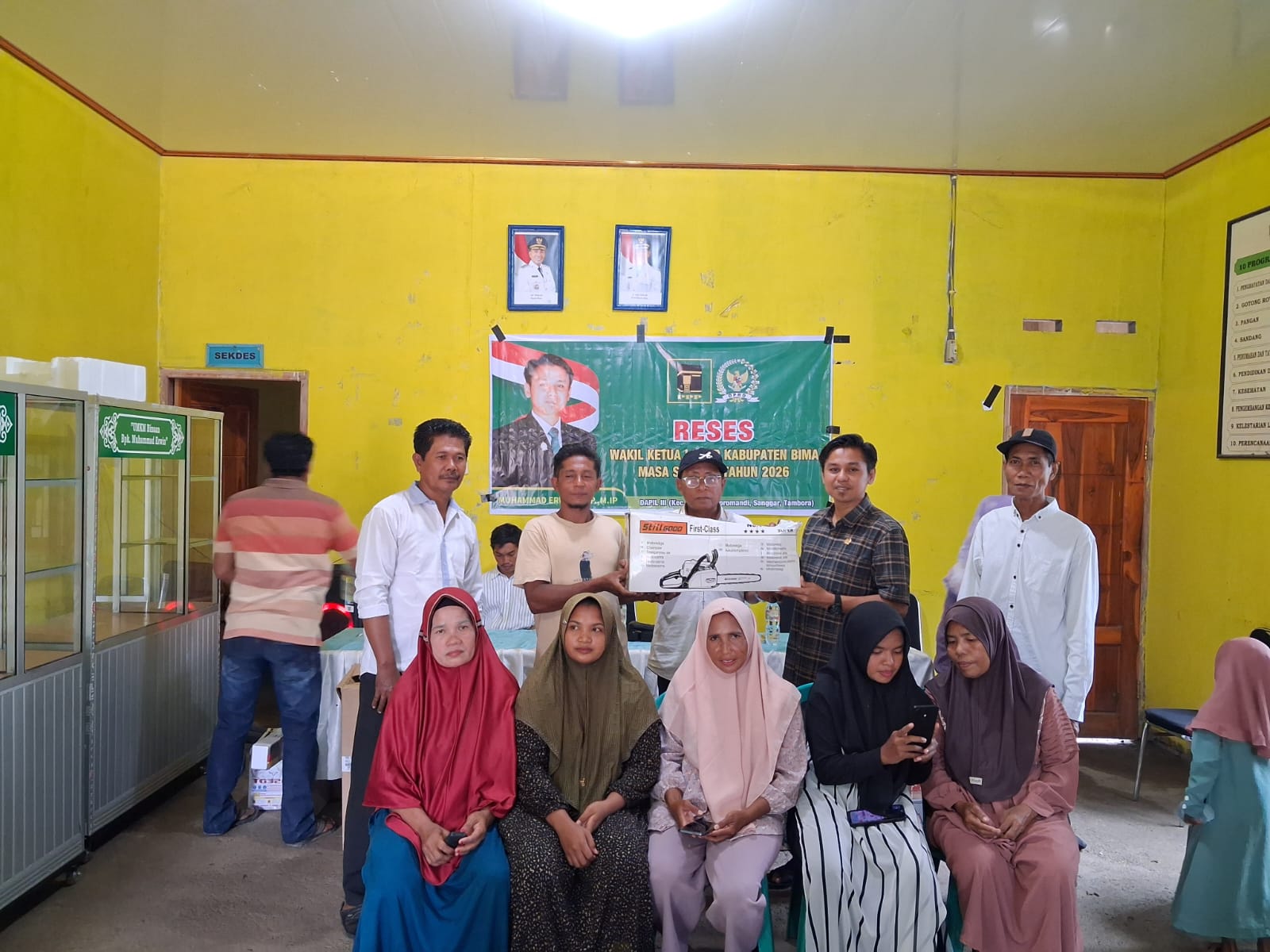 Reses Masa Sidang 1; Muh. Erwin Berdayakan UMKM dan Pertanian Masyarakat Dapil III Kabupaten Bima