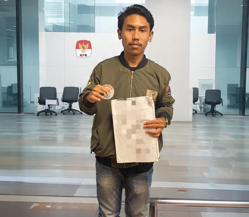 PC PMII Bima Resmi Lapor Bupati Bima ke KPK RI Dugaan Tindak Pidana Korupsi