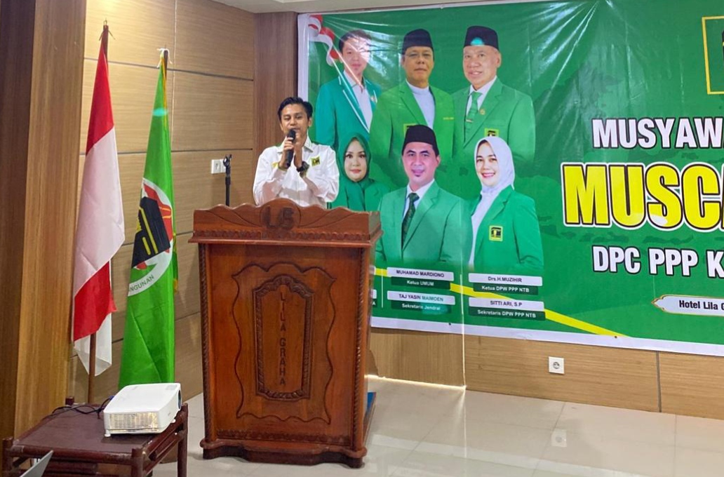 Muscab PPP Kab. Bima: Muh Erwin Tegaskan Peluang Rebut Panggung Politik Daerah
